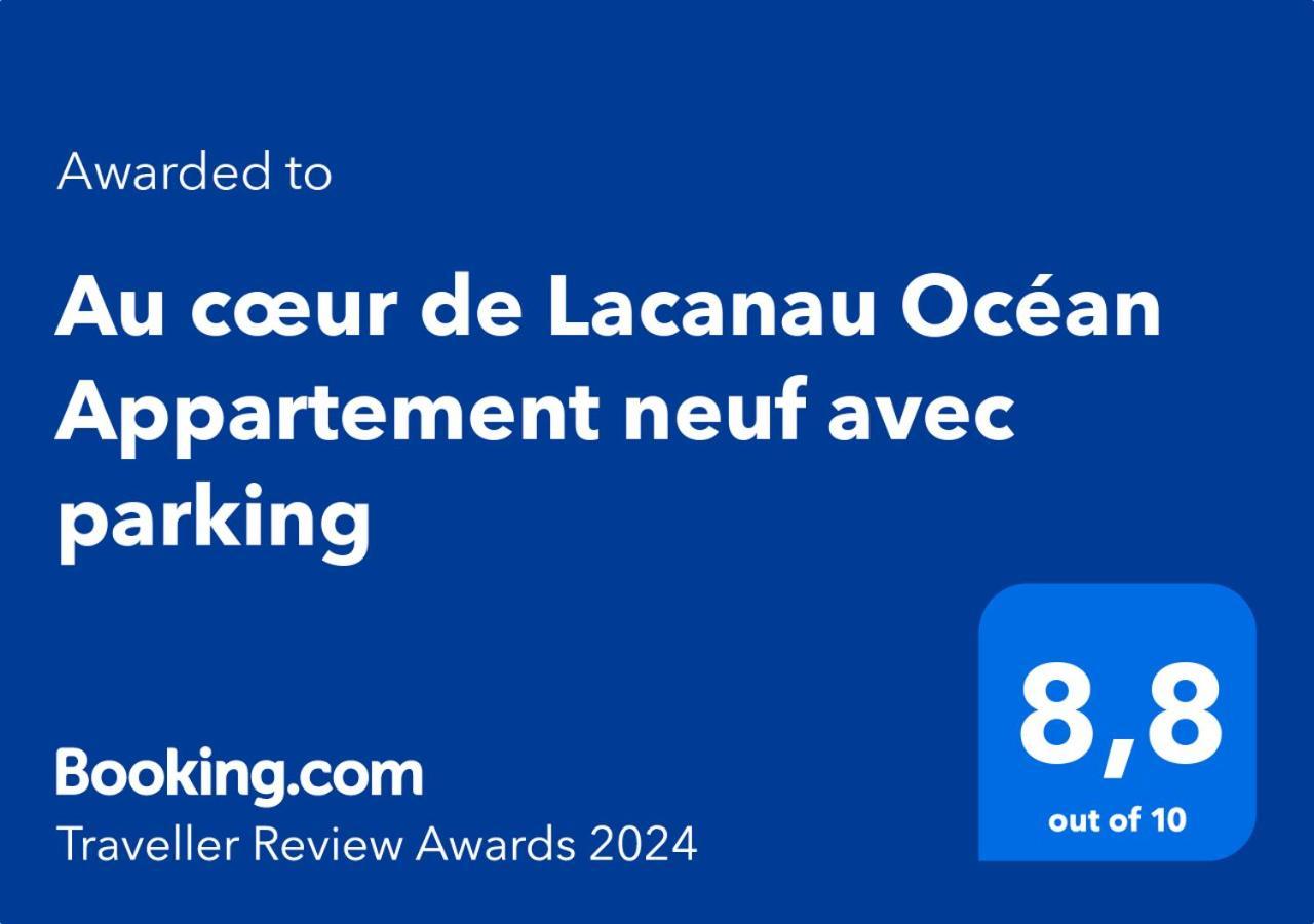 Au Coeur De Lacanau Ocean Appartement Neuf Avec Parking Exterior foto