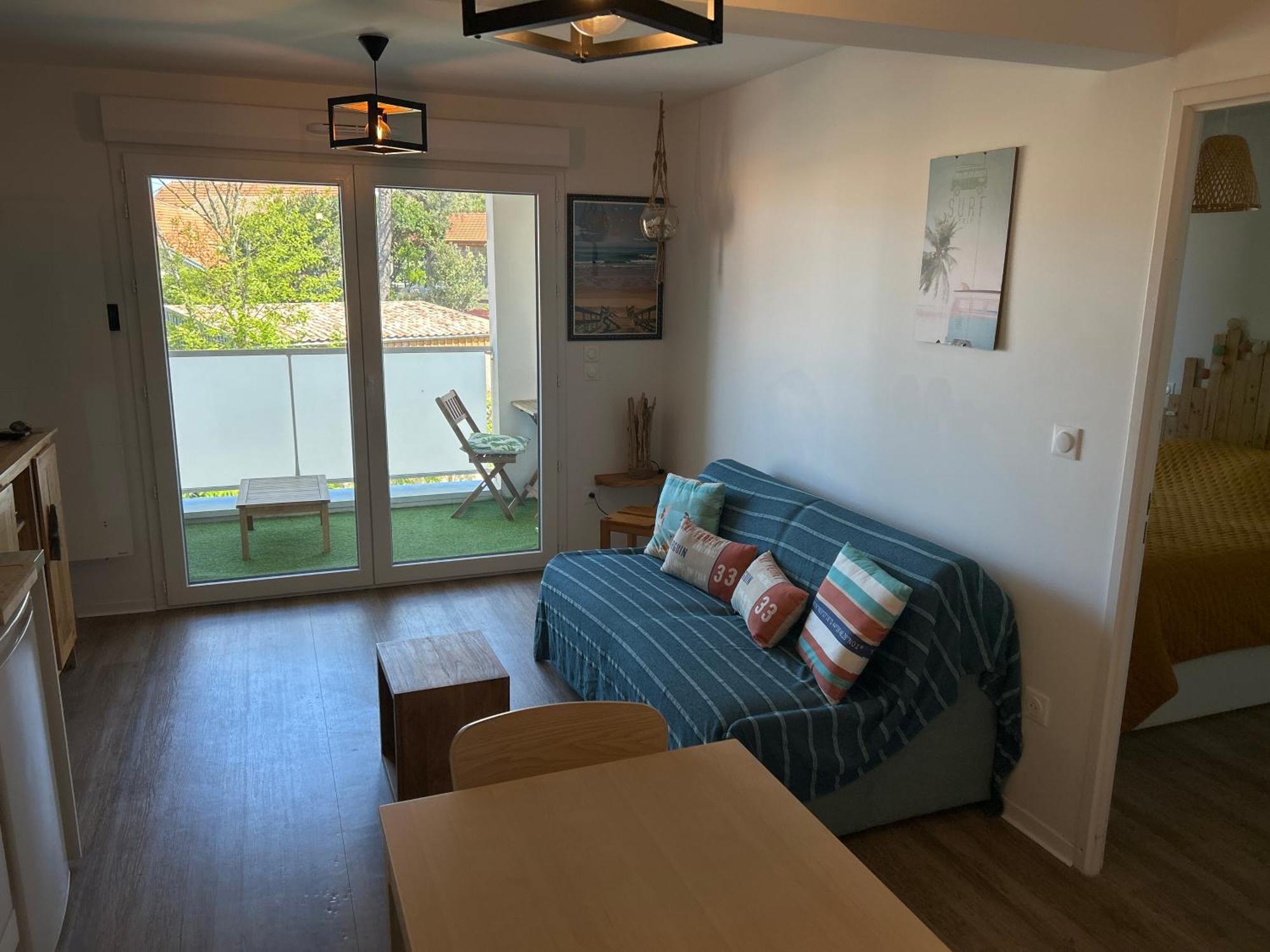 Au Coeur De Lacanau Ocean Appartement Neuf Avec Parking Exterior foto